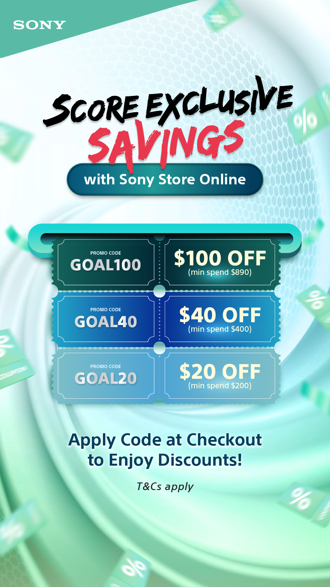 Photography Facebook ad example 2: Score Exclusive Savings