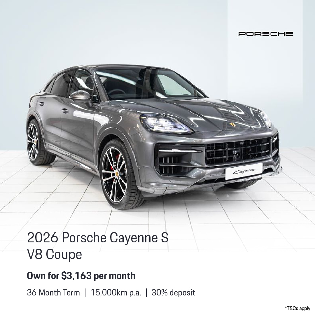 Automotive Facebook ad example 13: Porsche Centre Wellington