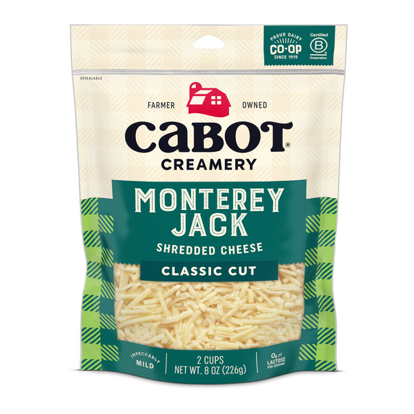 Apps Facebook ad example 6: Cabot Monterey Jack Shredded Cheese, 8 oz