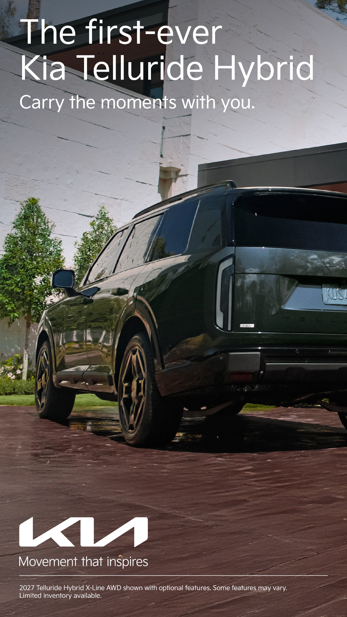 Automotive Facebook ad example 44: Kia Telluride Hybrid