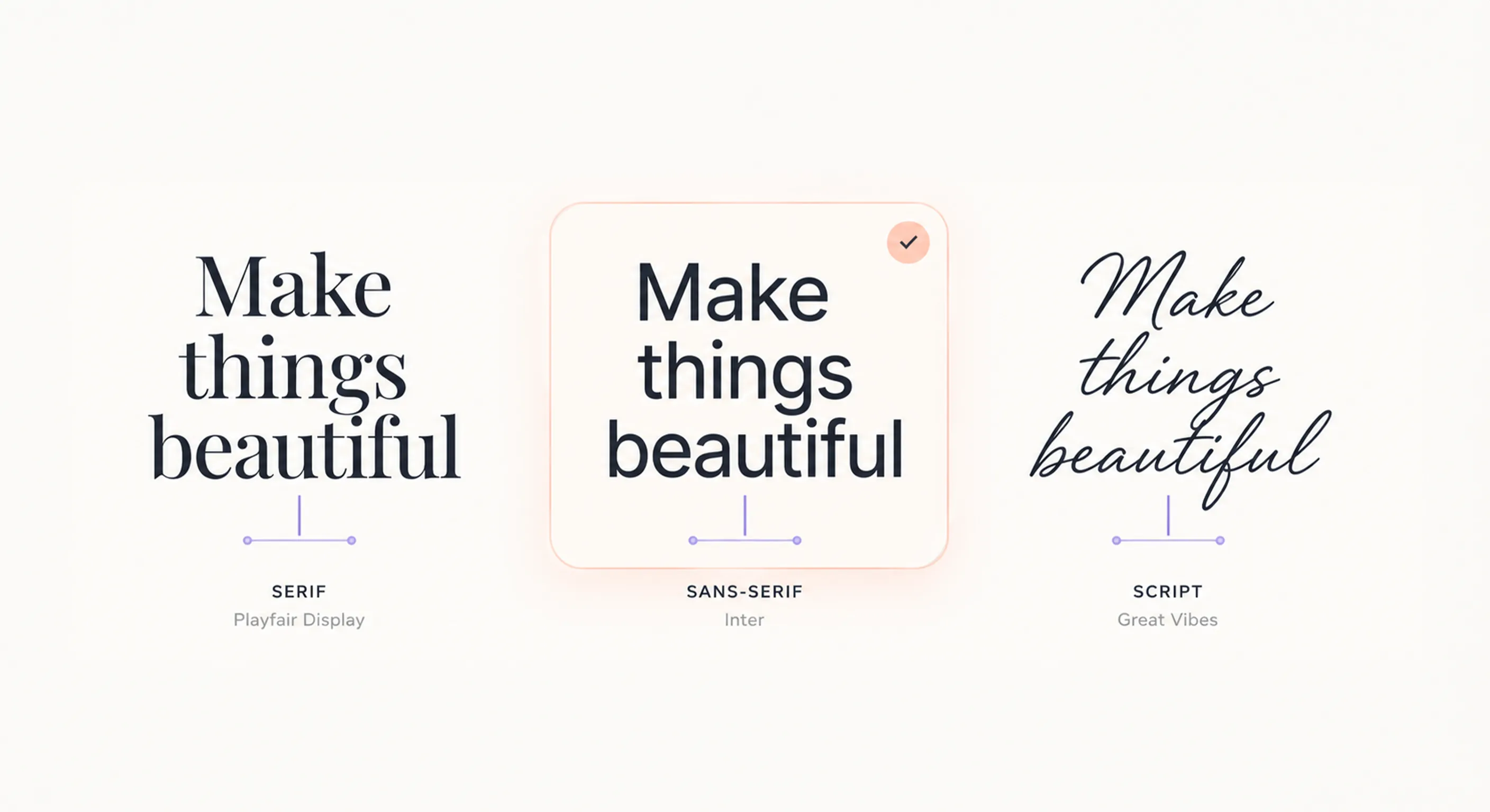 Headline text layer ad