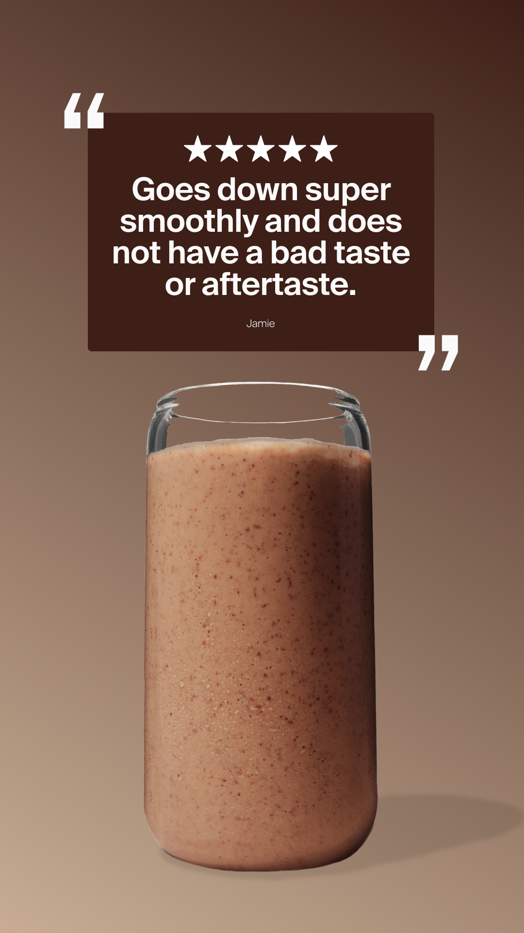 Wellness Facebook ad example 3: This is a meal. Not a protein shake.