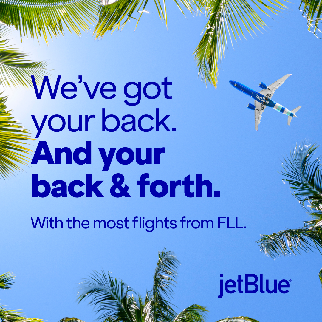 Travel Facebook ad example 11: Where to next, South Florida?