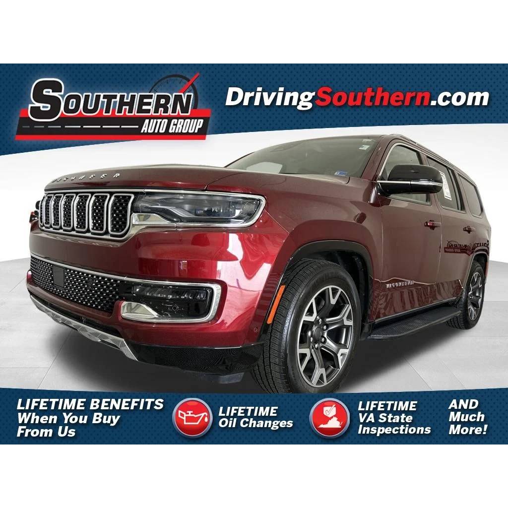 Automotive Facebook ad example 3: Used 2024 Jeep Wagoneer