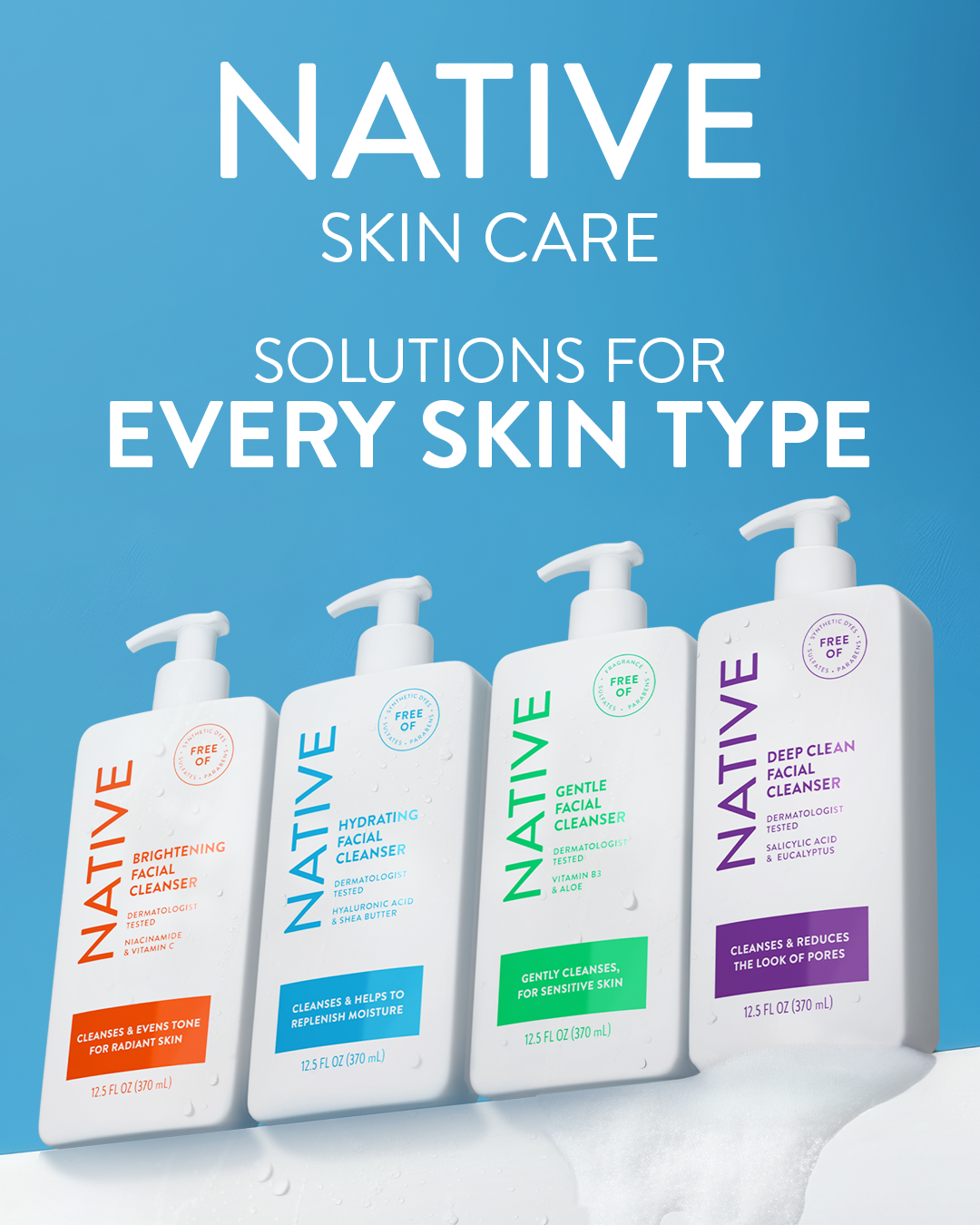 Beauty Facebook ad example 41: NEW NATIVE Skin Care