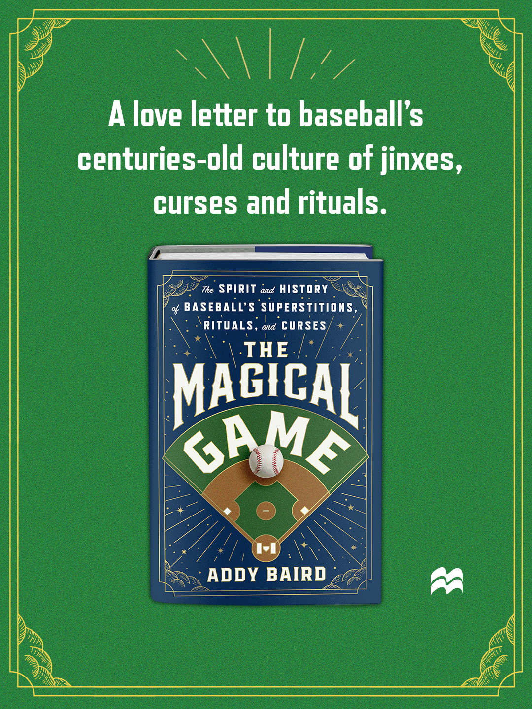 Books Facebook ad example 4: Fall in love with baseball all over again.