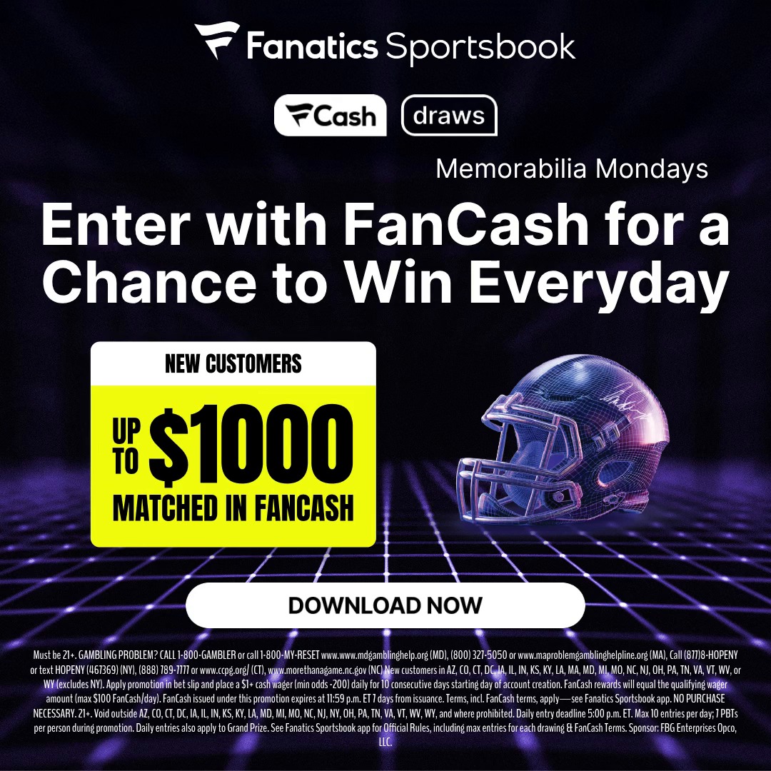 Entertainment Facebook ad example 16: Fanatics Sportsbook