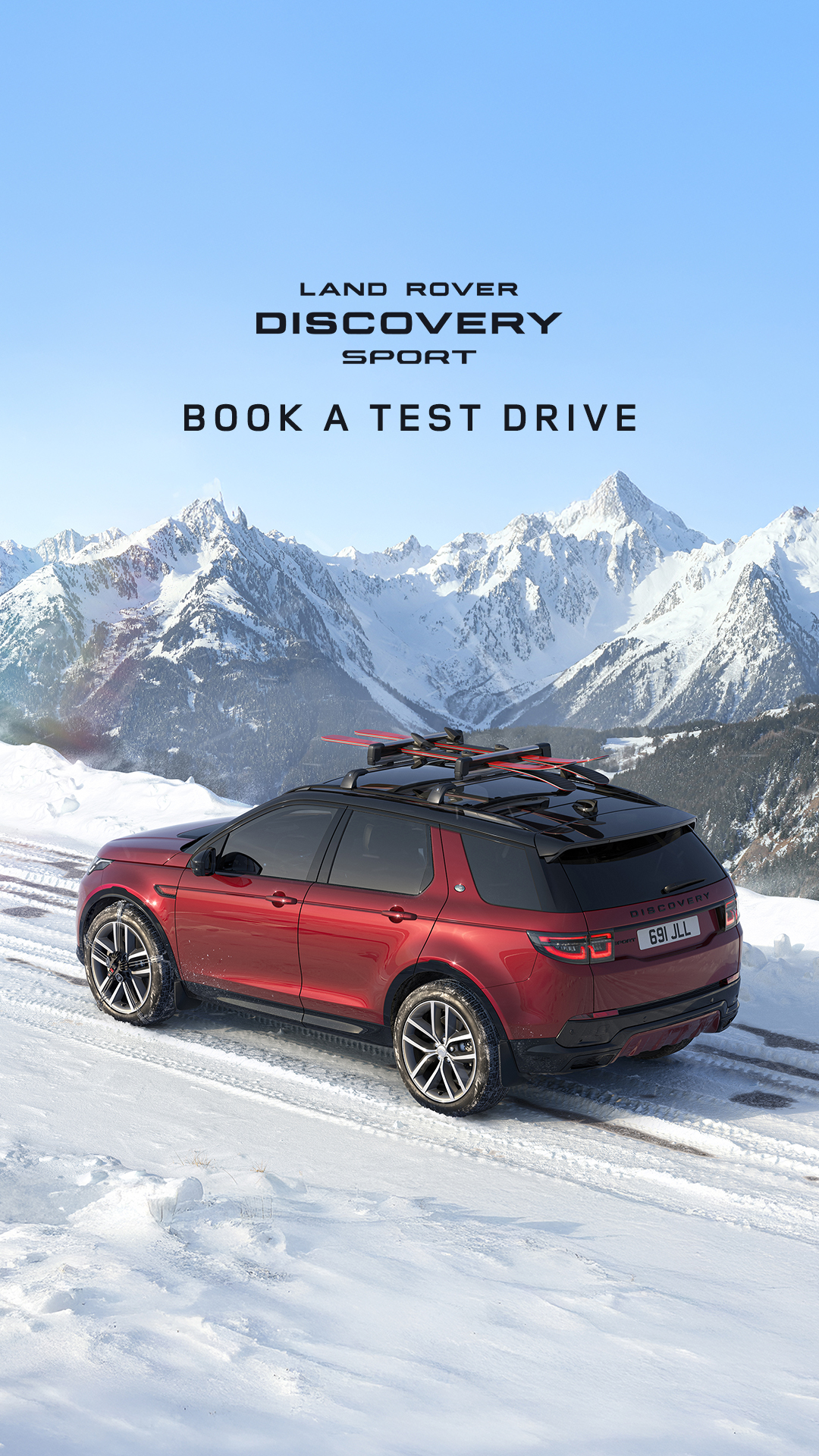 Automotive Facebook ad example 7: Land Rover Discovery ​​Sport