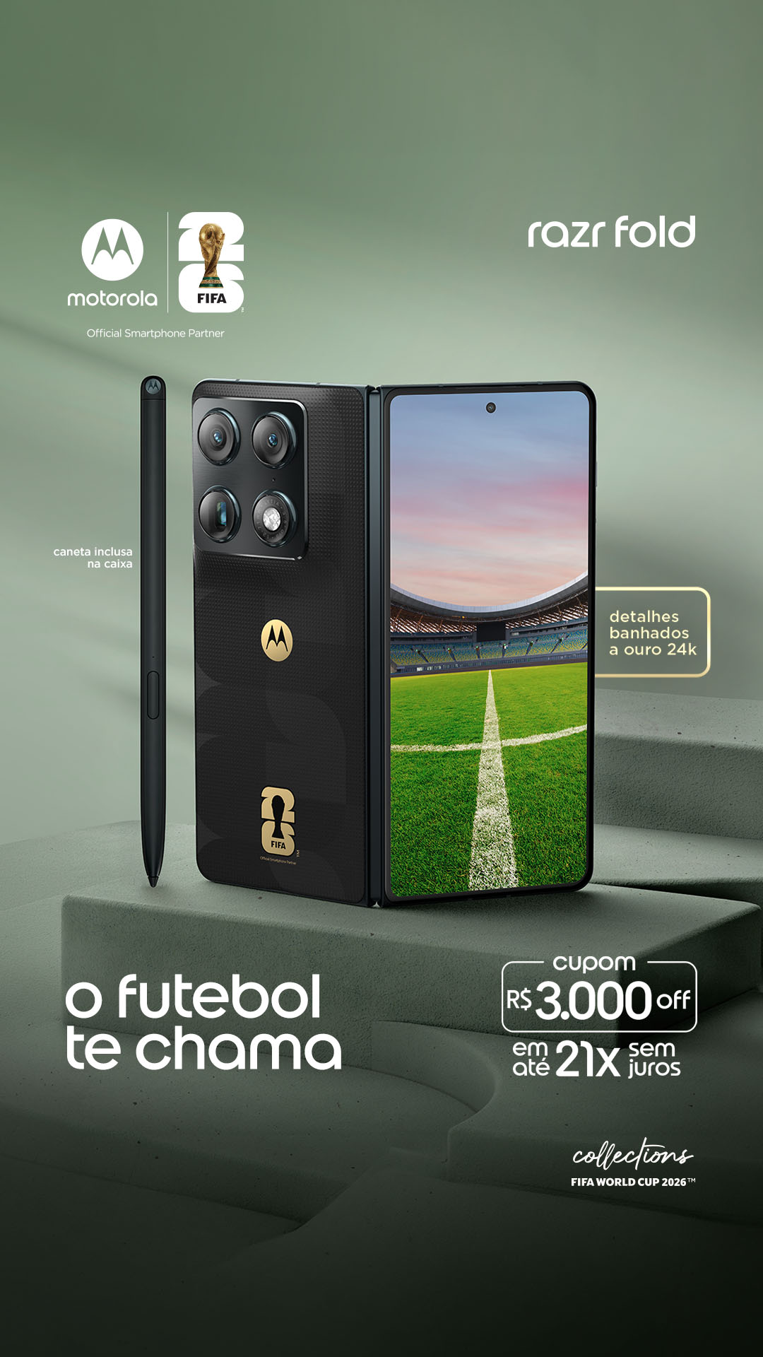 Technology Facebook ad example 5: Razr FIFA World Cup 26™