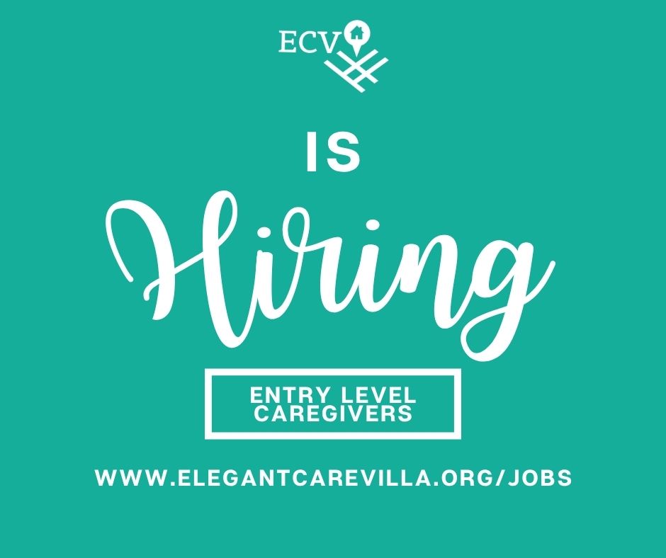 Software Facebook ad example 10: ECV is Hiring Caregivers