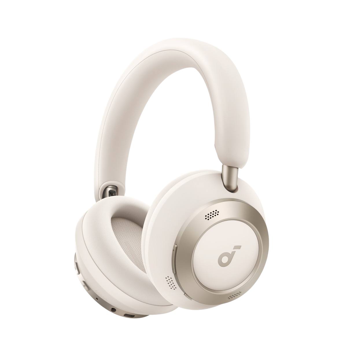 Technology Facebook ad example 34: soundcore Space One Pro Over-Ear Headband Cream White
