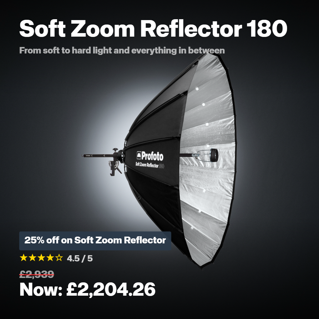 Photography Facebook ad example 42: Save 25% on Profoto Light Shaping Tools