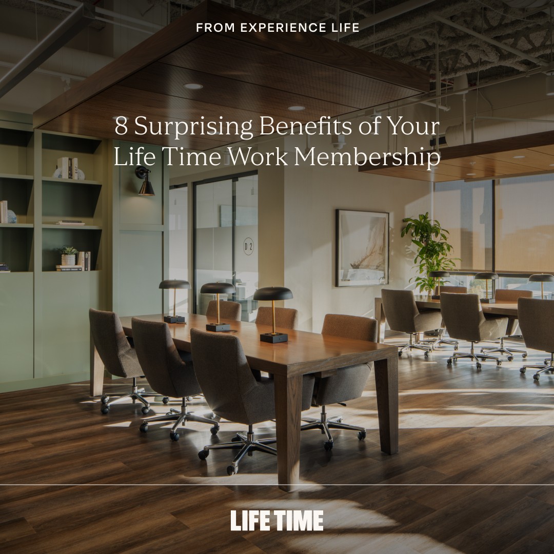 Office Facebook ad example 15: Explore Life Time Work