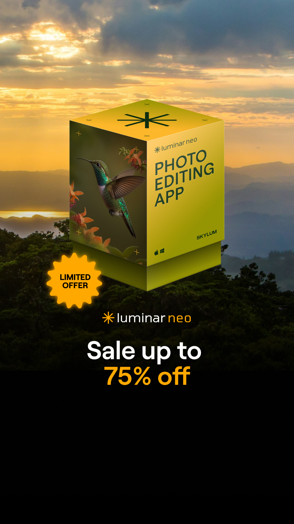 Photography Facebook ad example 49: Effortlessly power up your photo editing