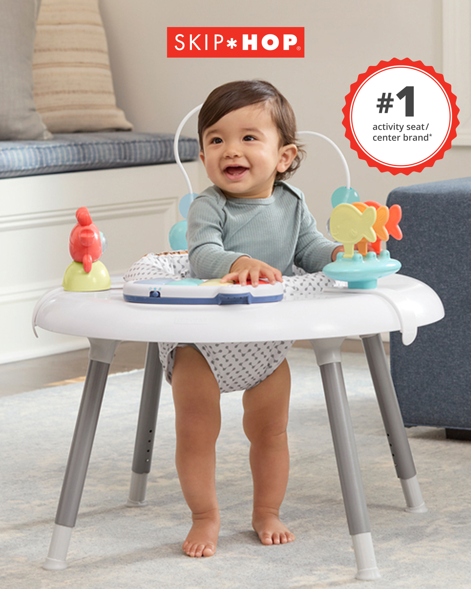 Kids & Baby Facebook ad example 28: #1 Activity Center Brand*
