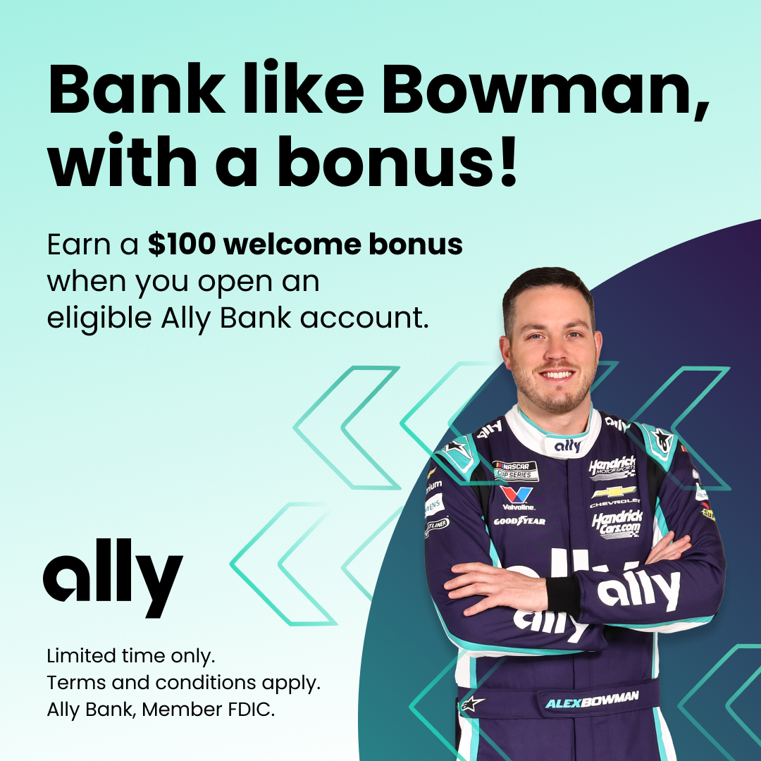 Finance Facebook ad example 41: $100 Welcome Bonus