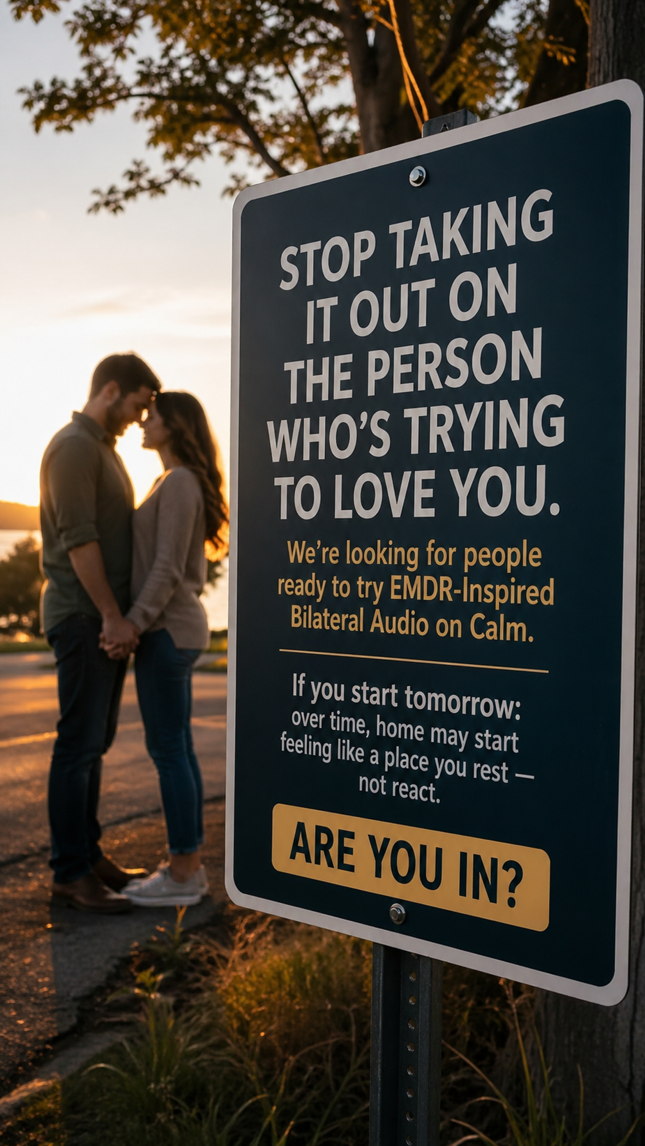 Apps Facebook ad example 13: TRY DEEP REST with Calm
