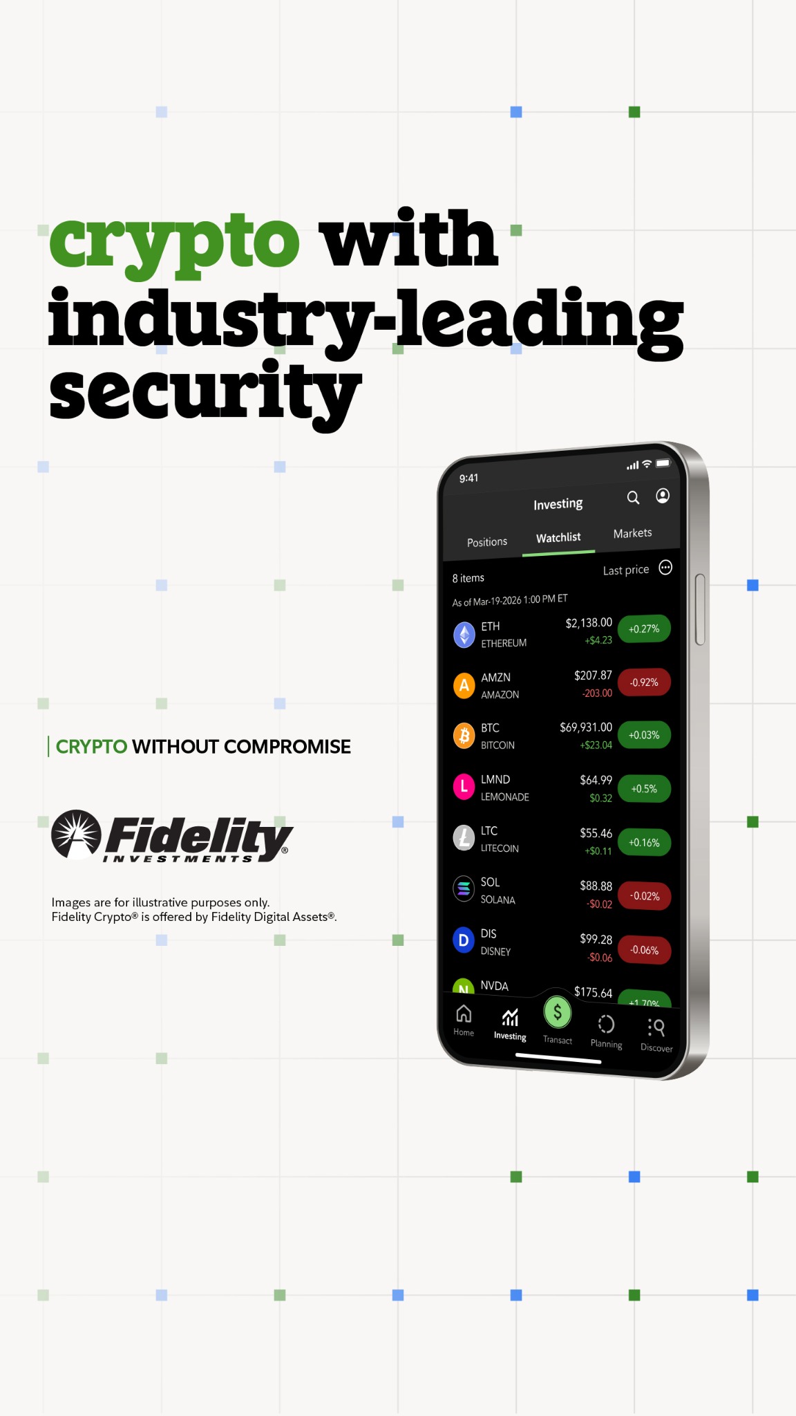Finance Facebook ad example 39: Crypto with standards