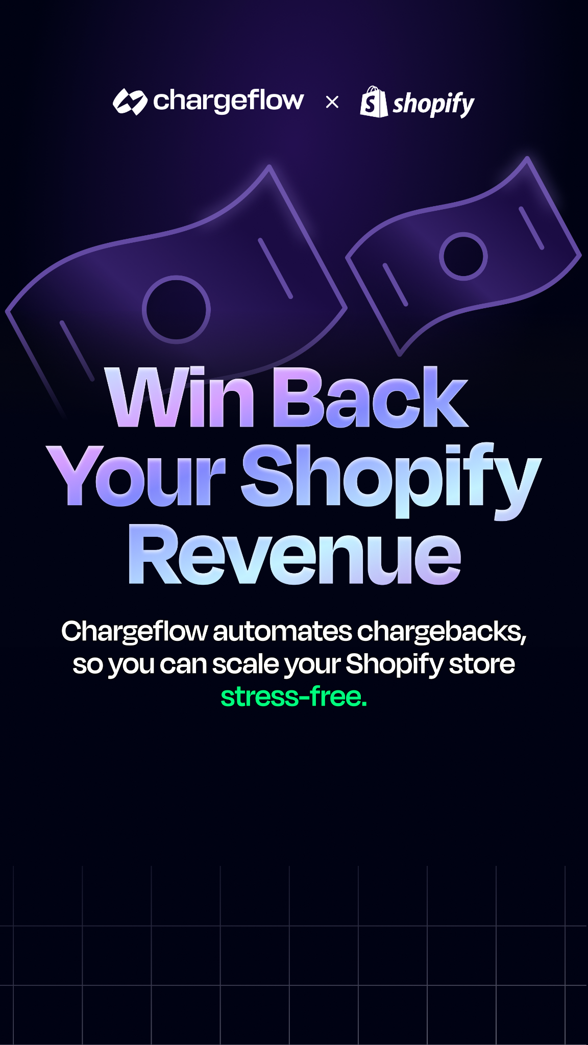 Software Facebook ad example 28: Install Chargeflow for Stress-Free Recovery