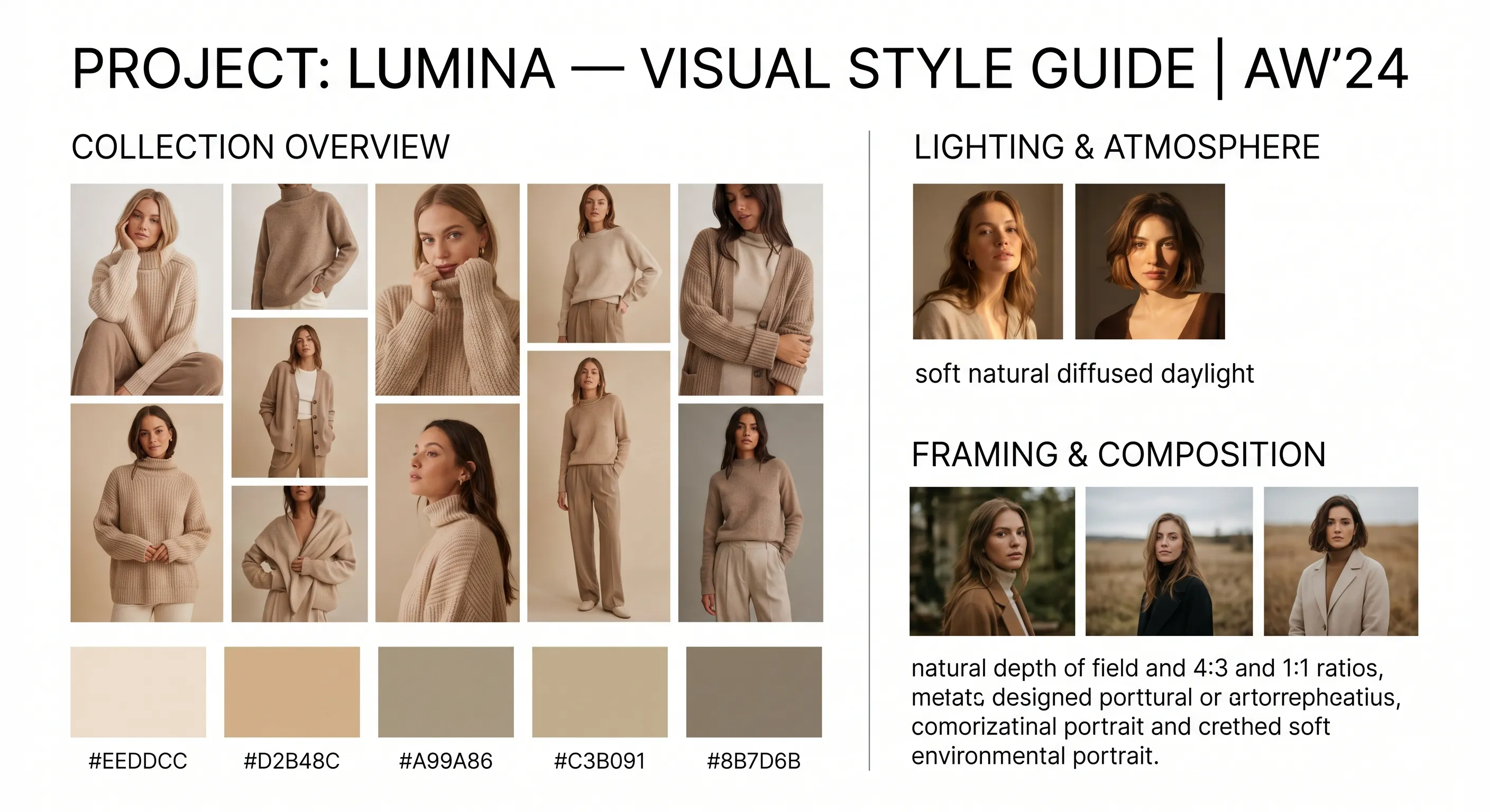 Brand photo style reference