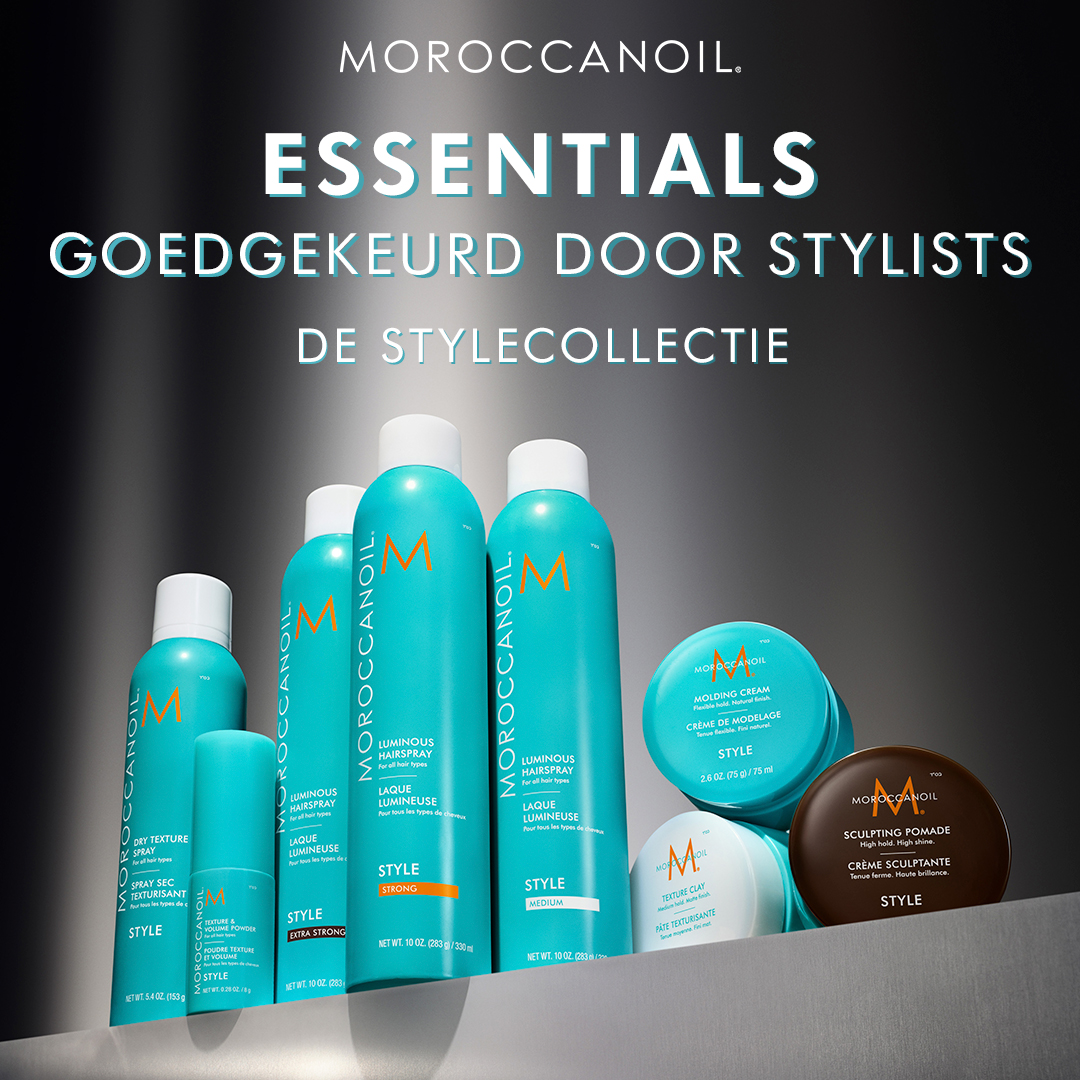 Beauty Facebook ad example 13: Ontdek de Moroccanoil stylingcollectie