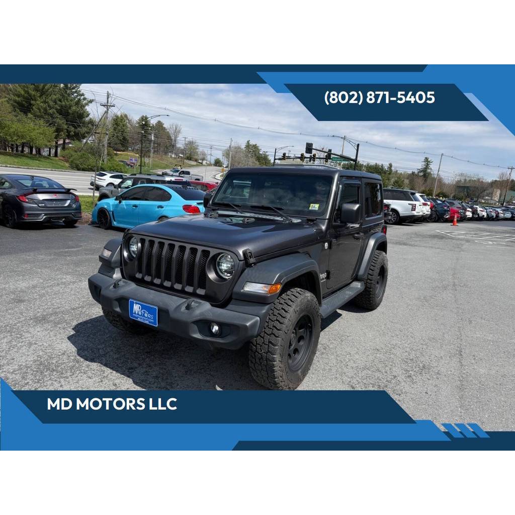 Automotive Facebook ad example 3: Used 2020 Jeep Wrangler
