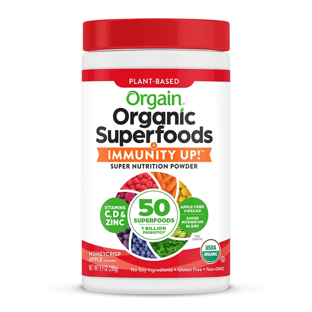 Supplements Facebook ad example 46: Superfoods + Immunity Up!™ Powder