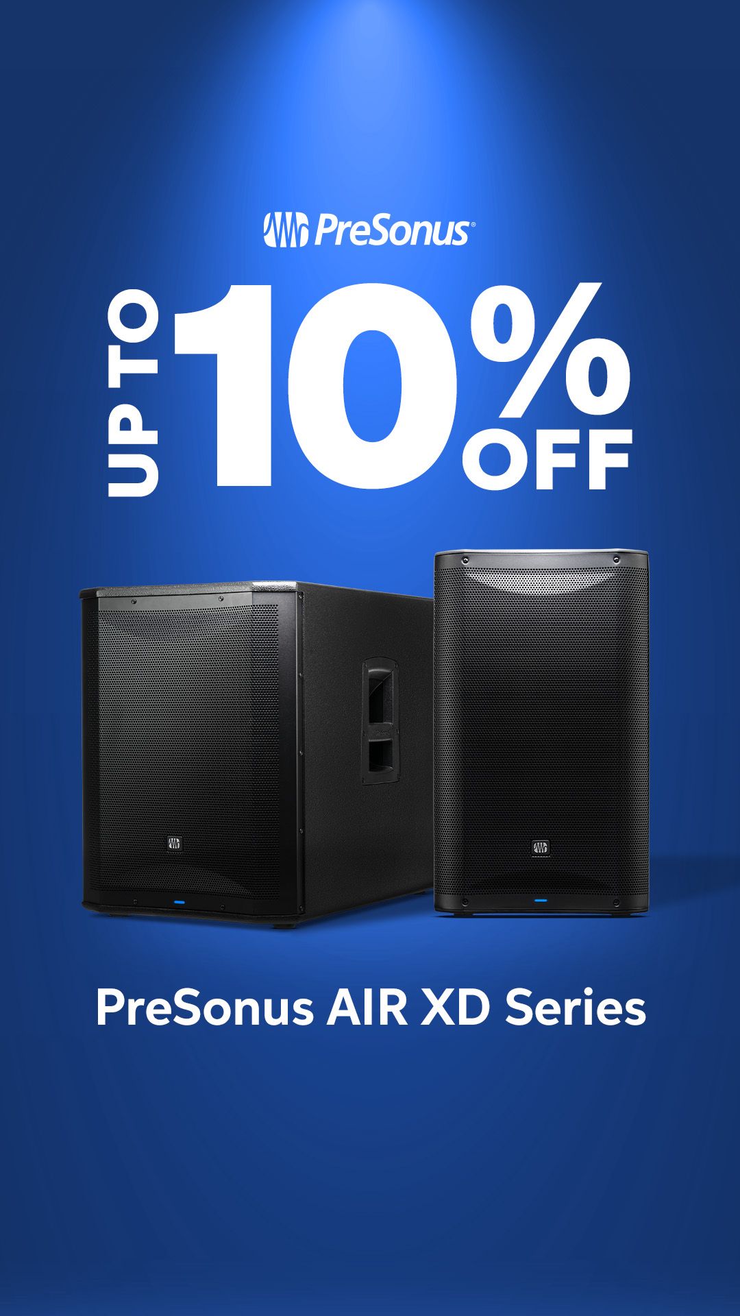 Entertainment Facebook ad example 26: PreSonus AIR XD Series
