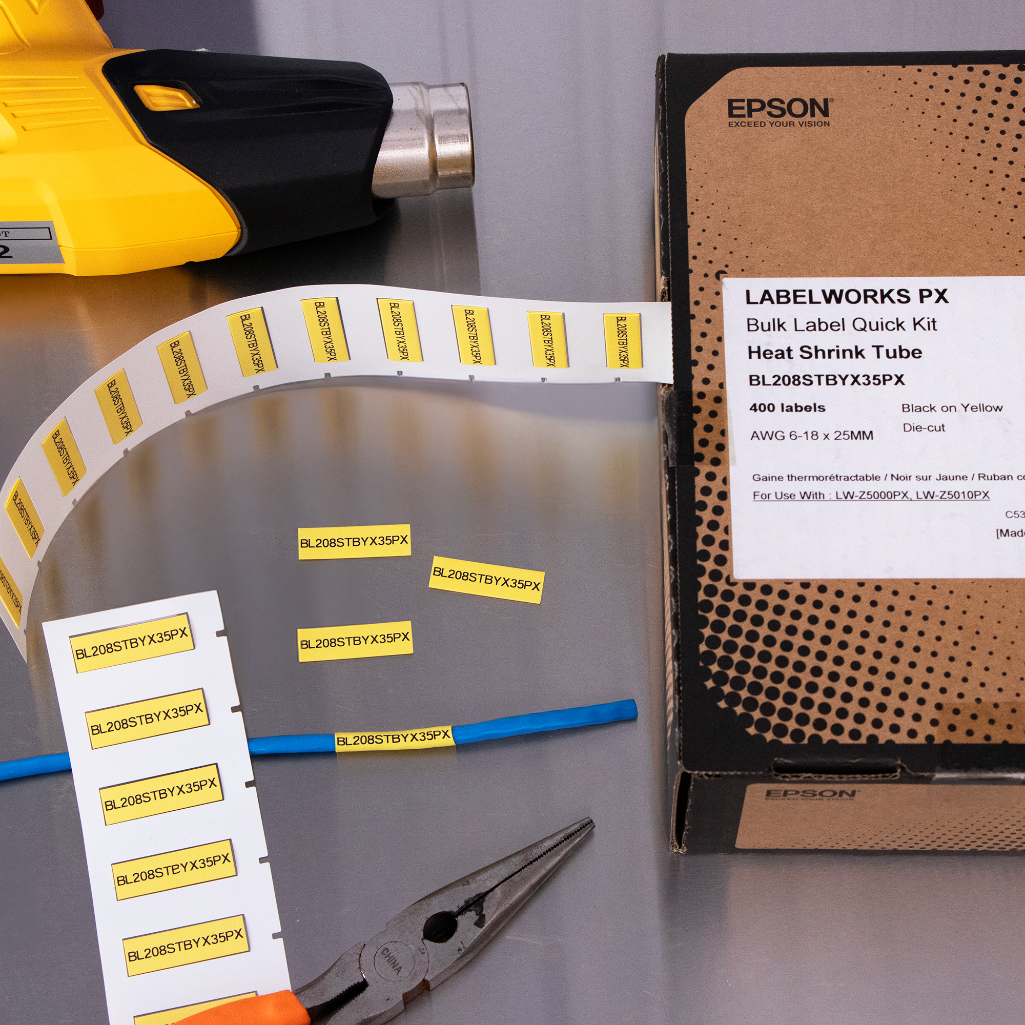 Office Facebook ad example 33: Epson LabelWorks PX