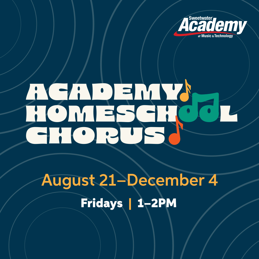 Entertainment Facebook ad example 2: Join the Academy Homeschool Chorus, grades 5–9!