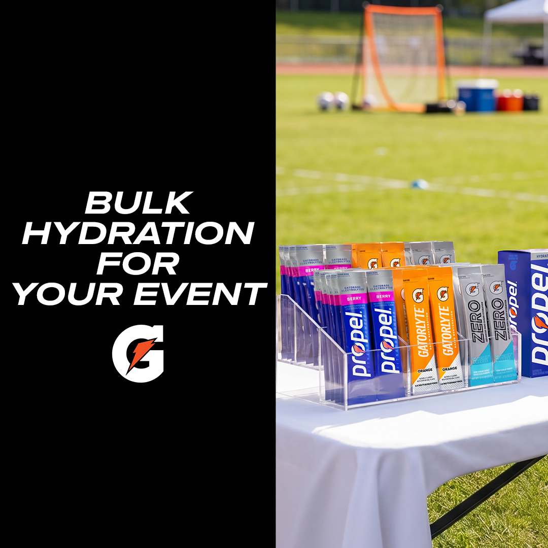 Food & Drink Facebook ad example 7: Bulk Hydration Made Easy