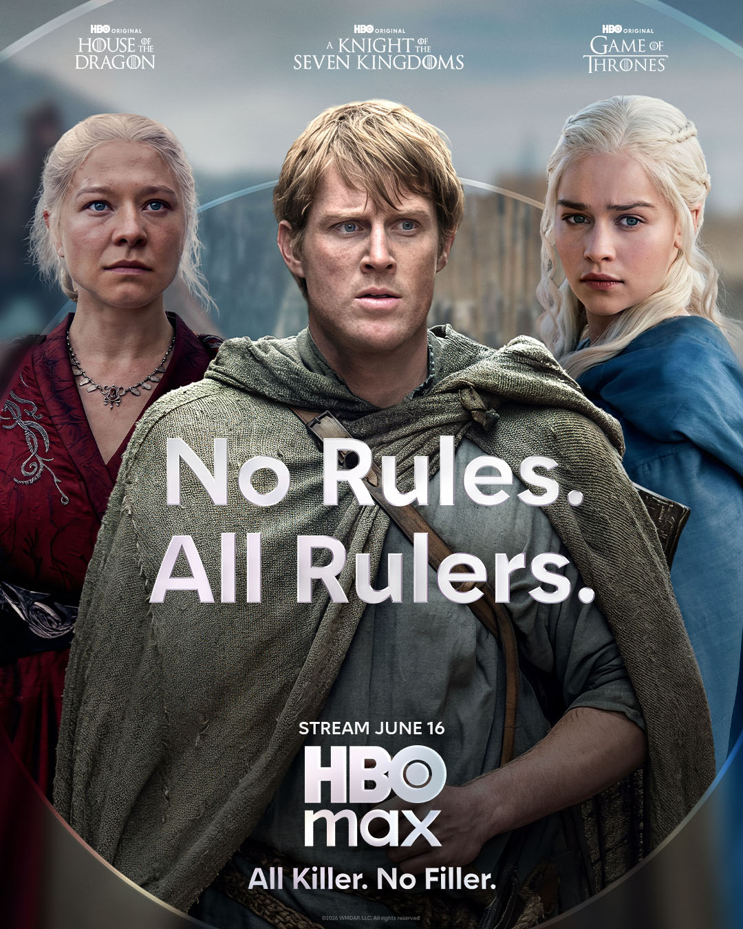 Entertainment Facebook ad example 11: HBO Max | Stream June 16