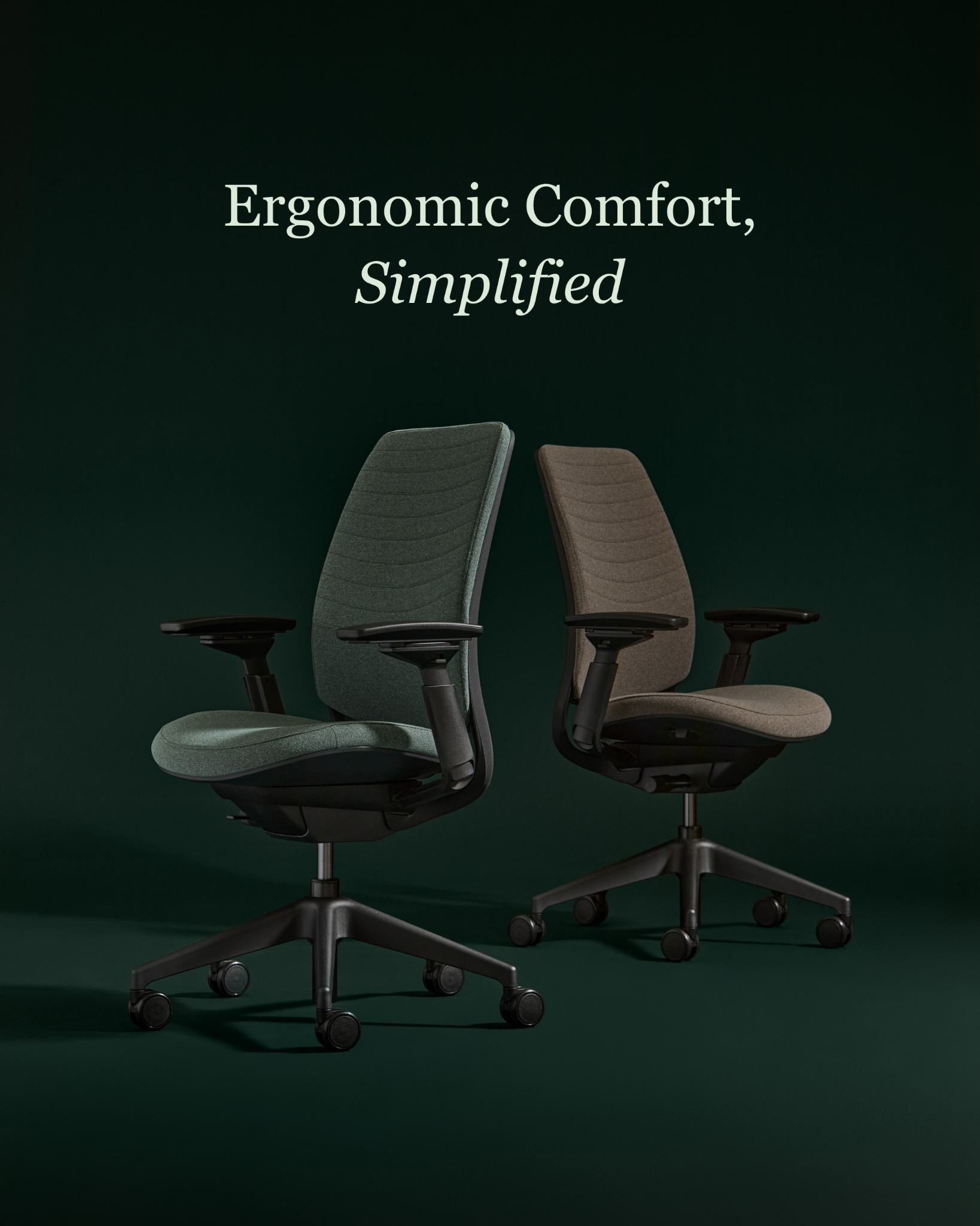 Office Facebook ad example 44: Breathable by Design