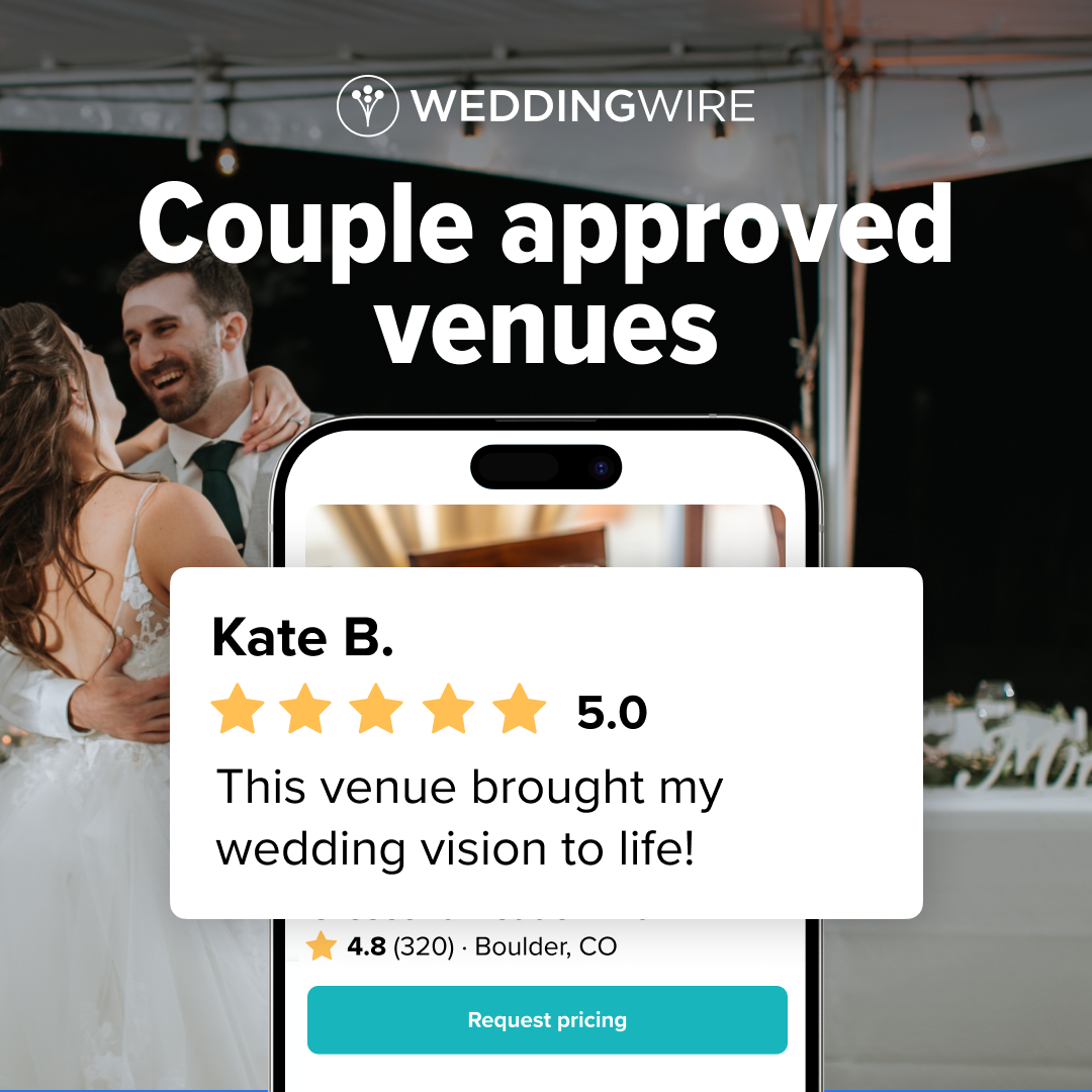 Weddings Facebook ad example 34: Real reviews
