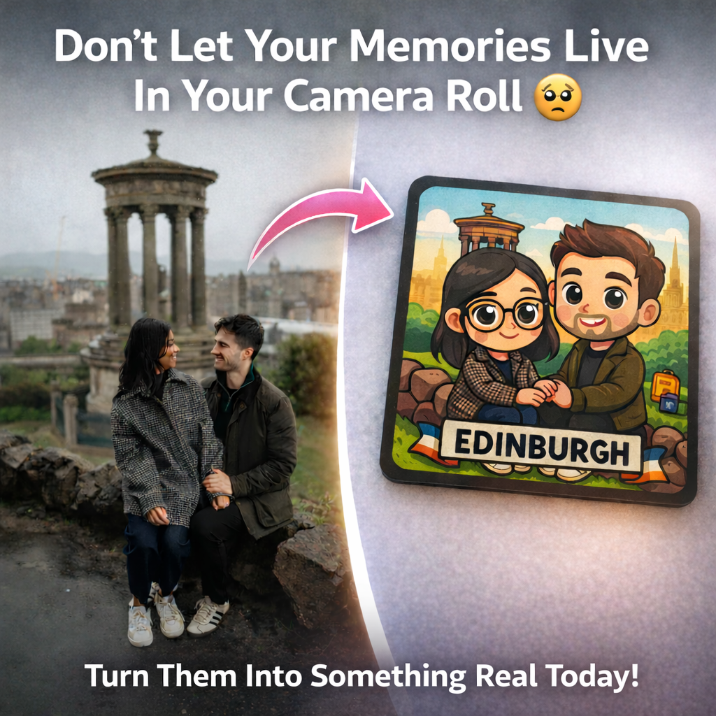 Art & Design Facebook ad example 23: Don't Let Your Memories Live In Your Camera Roll!