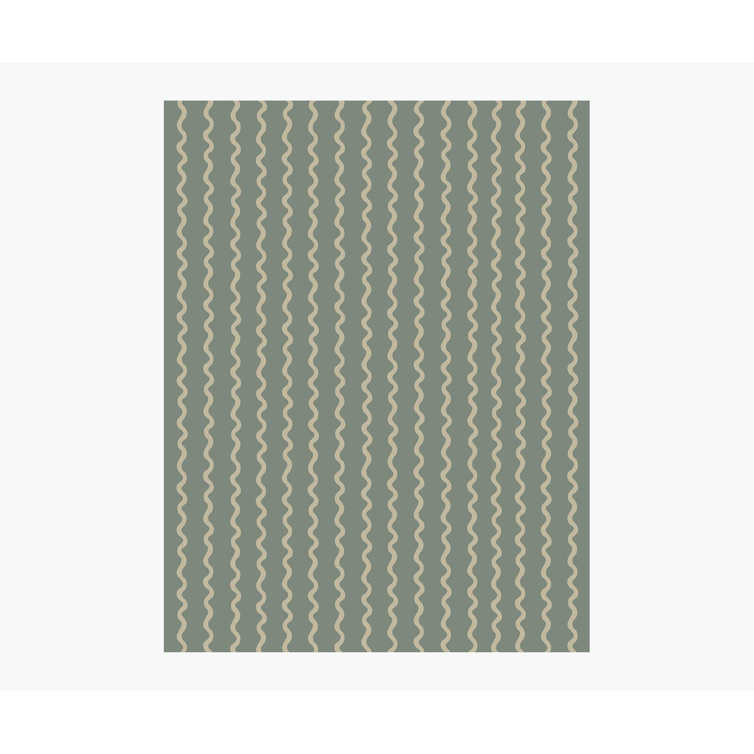 Office Facebook ad example 9: Rickrack Wallpaper Sample - Moss