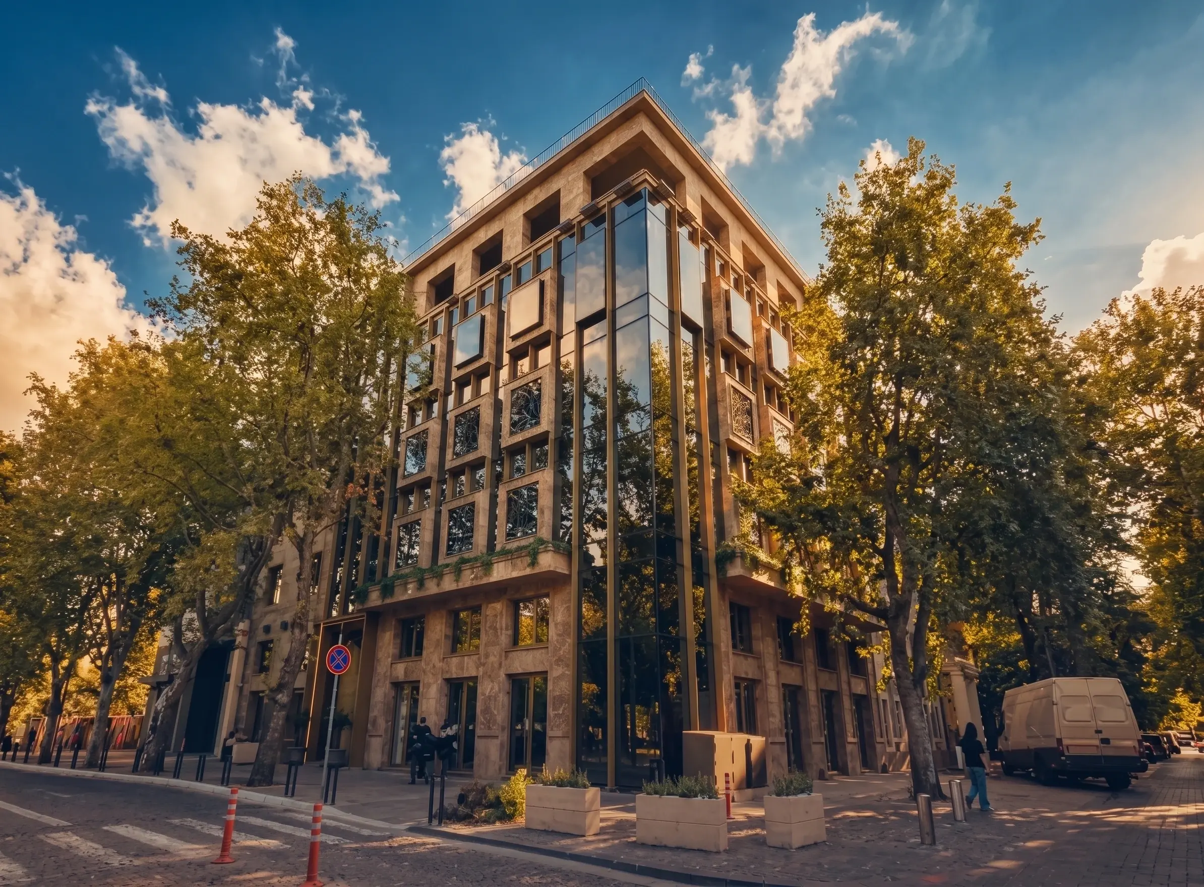 The Coinis HQ building in Podgorica