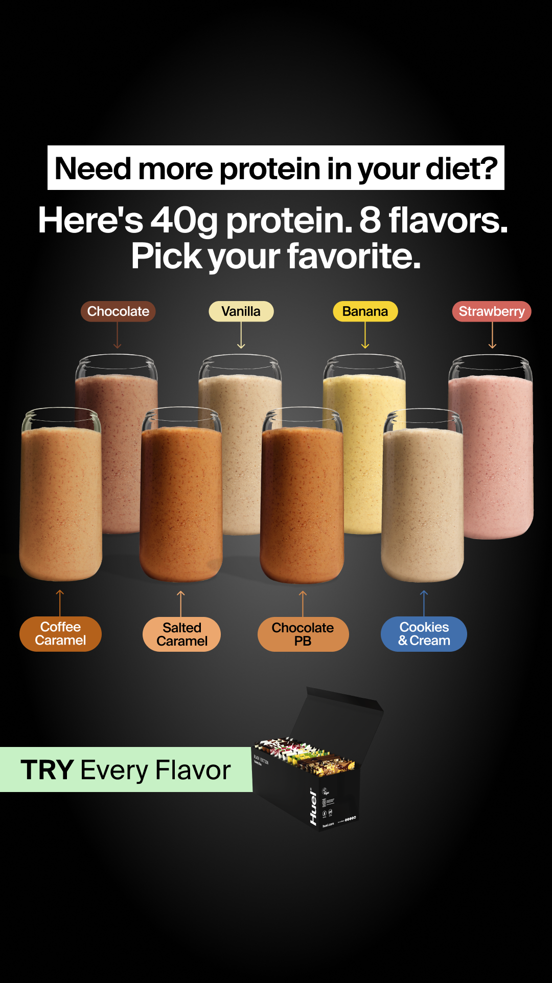 Wellness Facebook ad example 49: 📈 The Easiest 40g Protein You'll Ever Drink