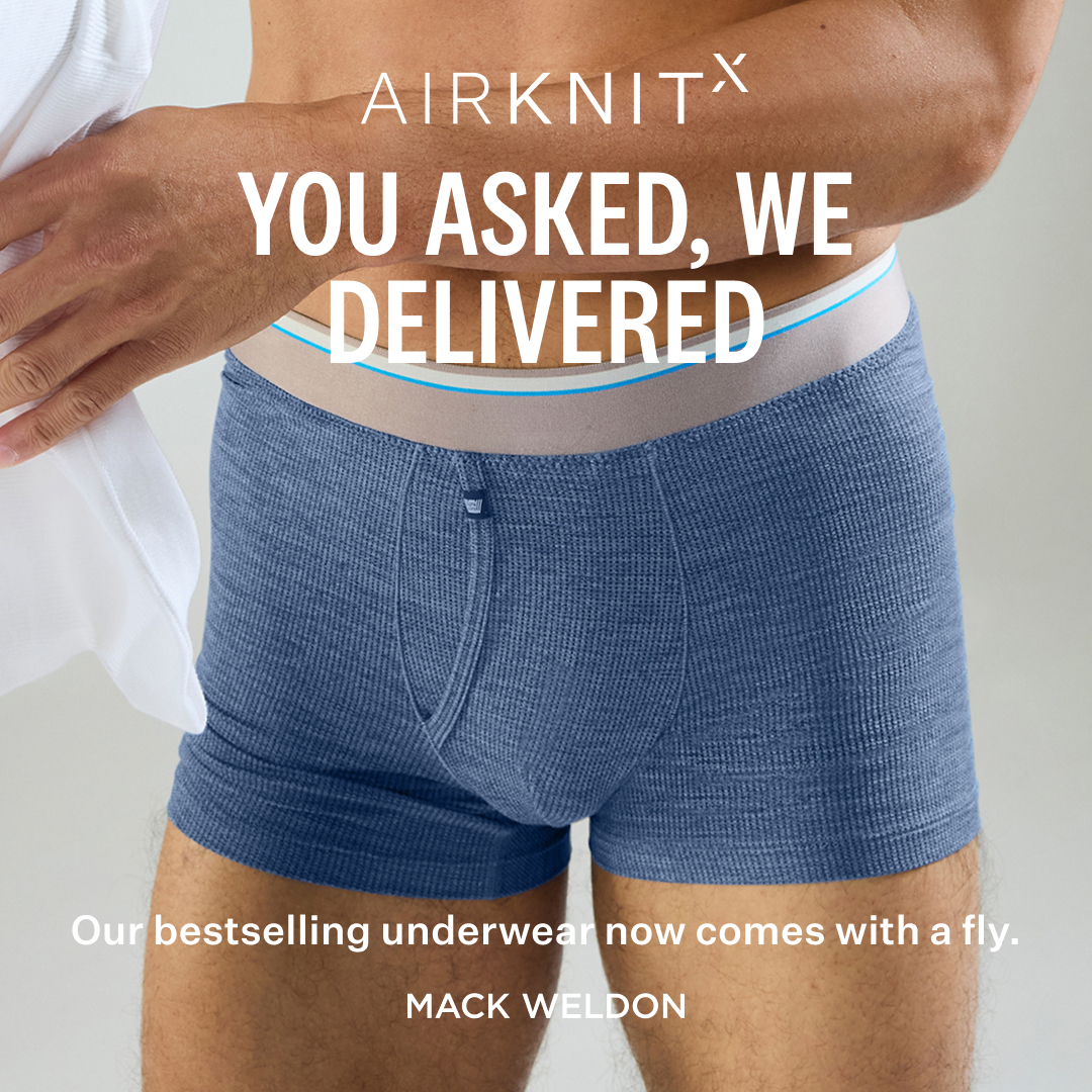 Subscriptions Facebook ad example 21: AIRKNITx, Upgraded