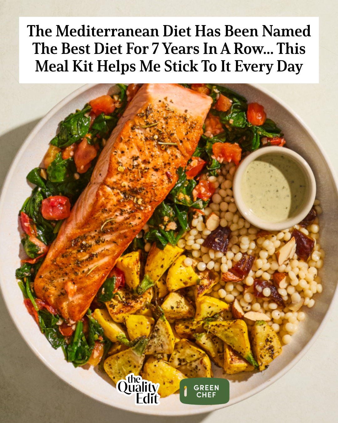 Cbd Facebook ad example 6: The #1 Meal Kit for Clean Eating