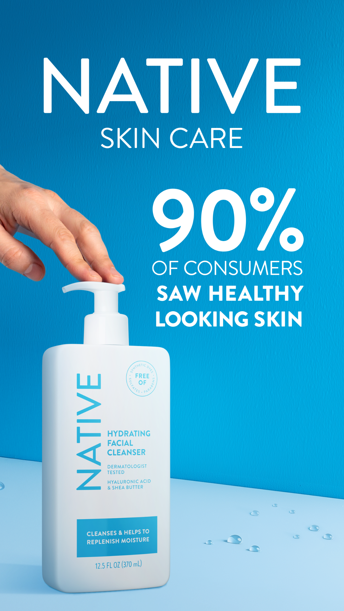 Beauty Facebook ad example 45: NEW NATIVE Hydrating Cleanser
