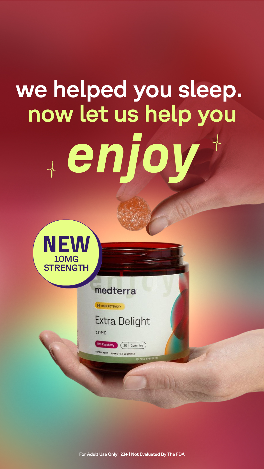 Cbd Facebook ad example 14: 25% Off. Use Code: NEWMT25