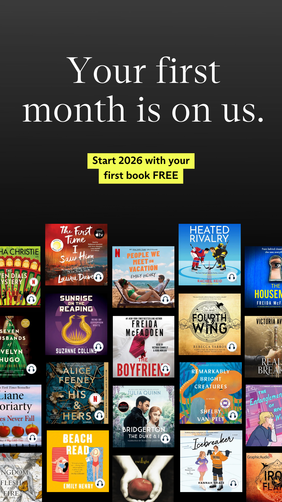 Books Facebook ad example 9: One free book is all it takes to start a habit