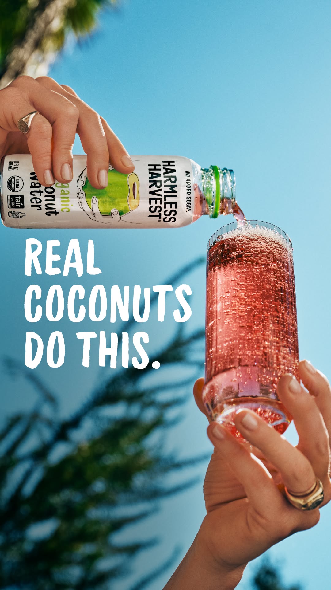 Food & Drink Facebook ad example 22: One ingredient, won refreshment.