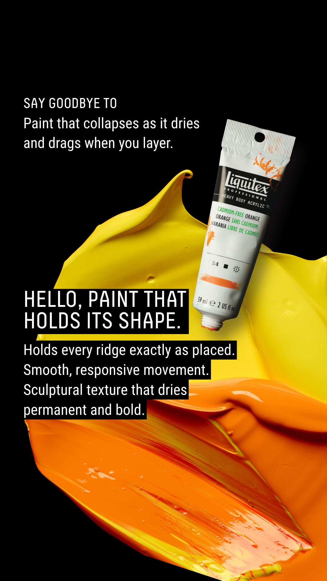 Art & Design Facebook ad example 32: THE THICK ACRYLIC