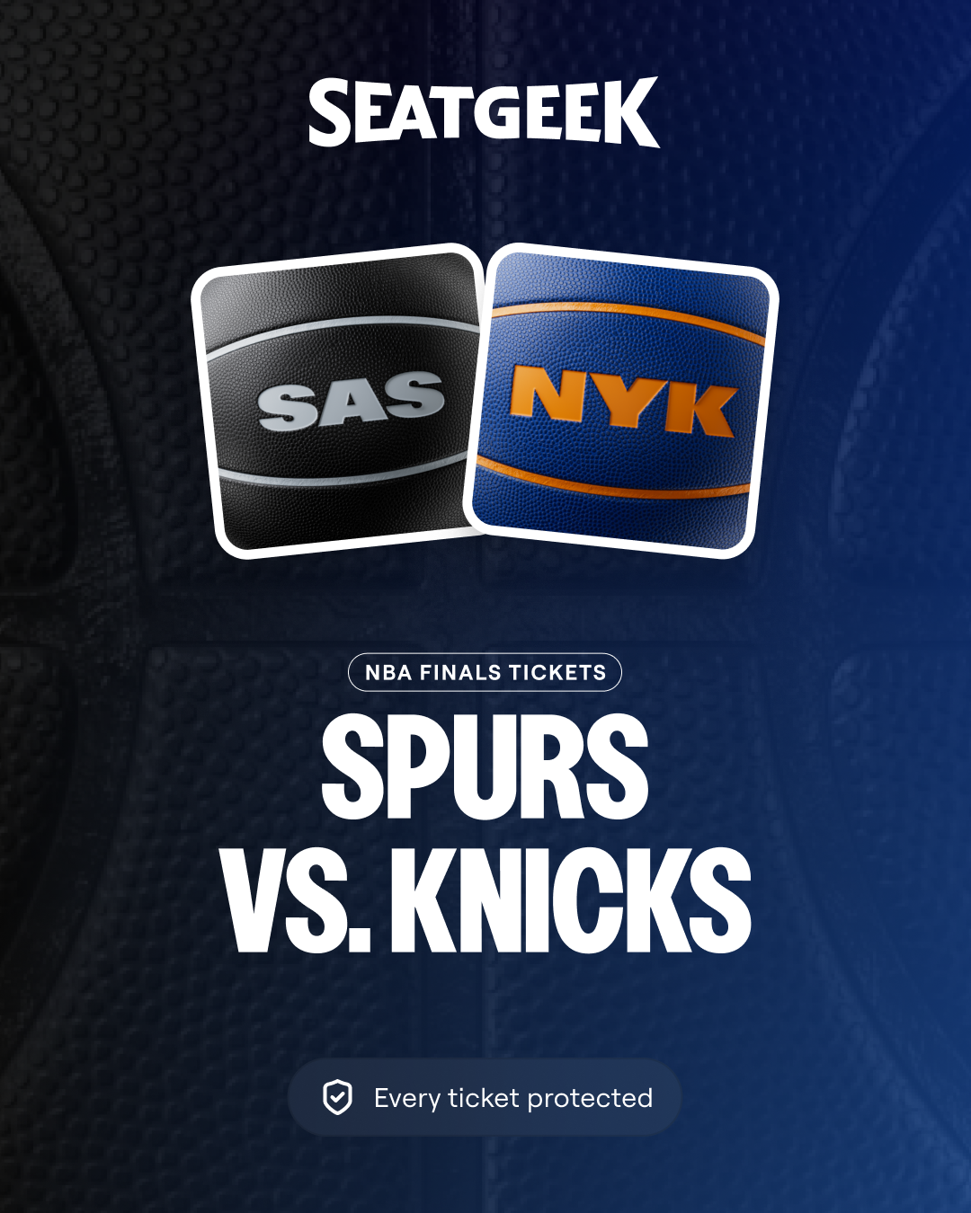 Entertainment Facebook ad example 31: Knicks Playoff Tickets