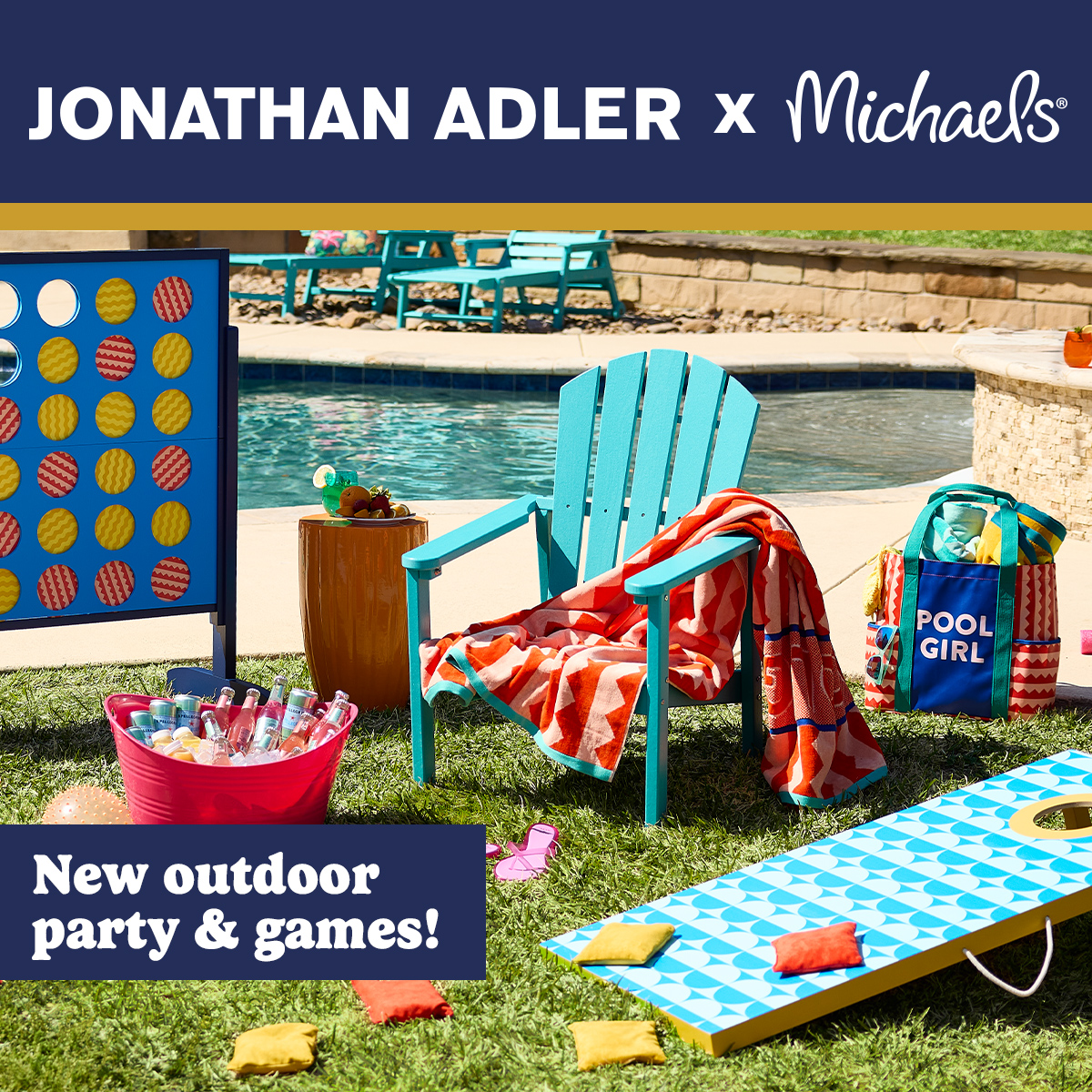 Art & Design Facebook ad example 38: New! Outdoor party & games