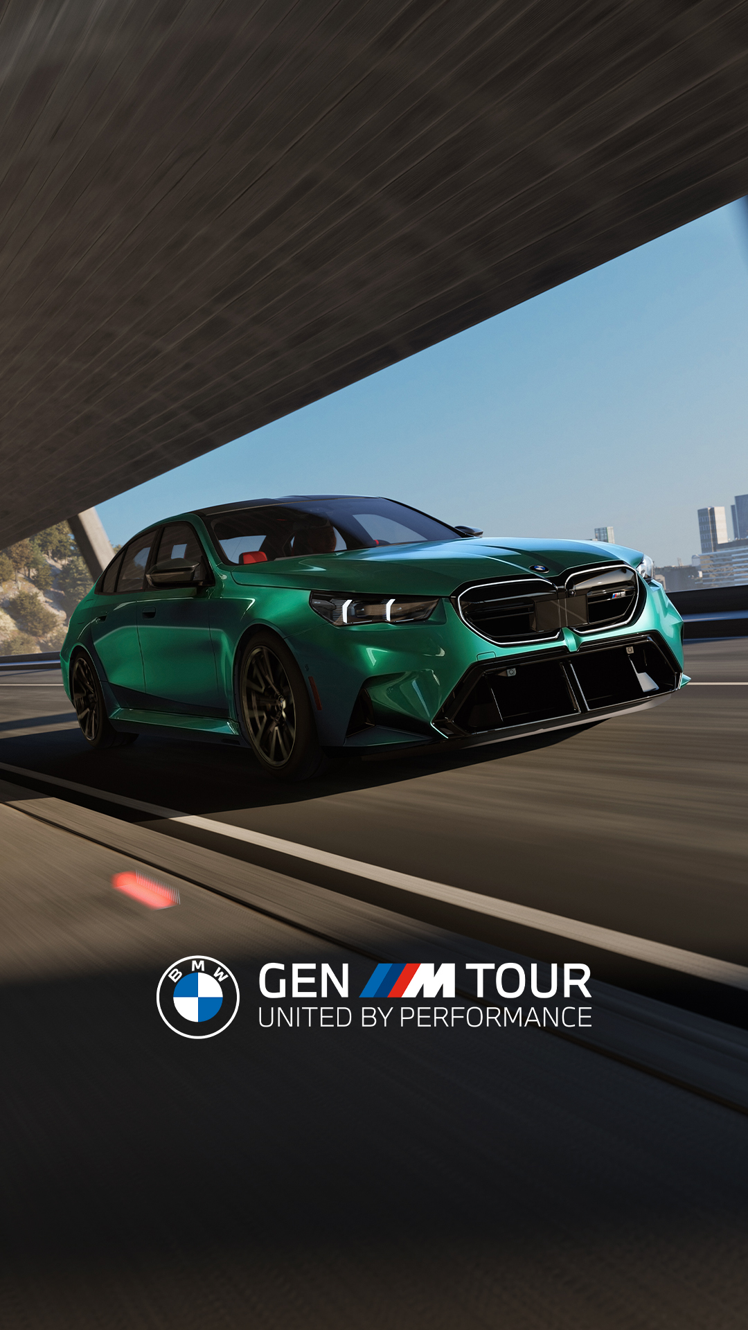 Automotive Facebook ad example 27: IMMERSE YOURSELF IN M.