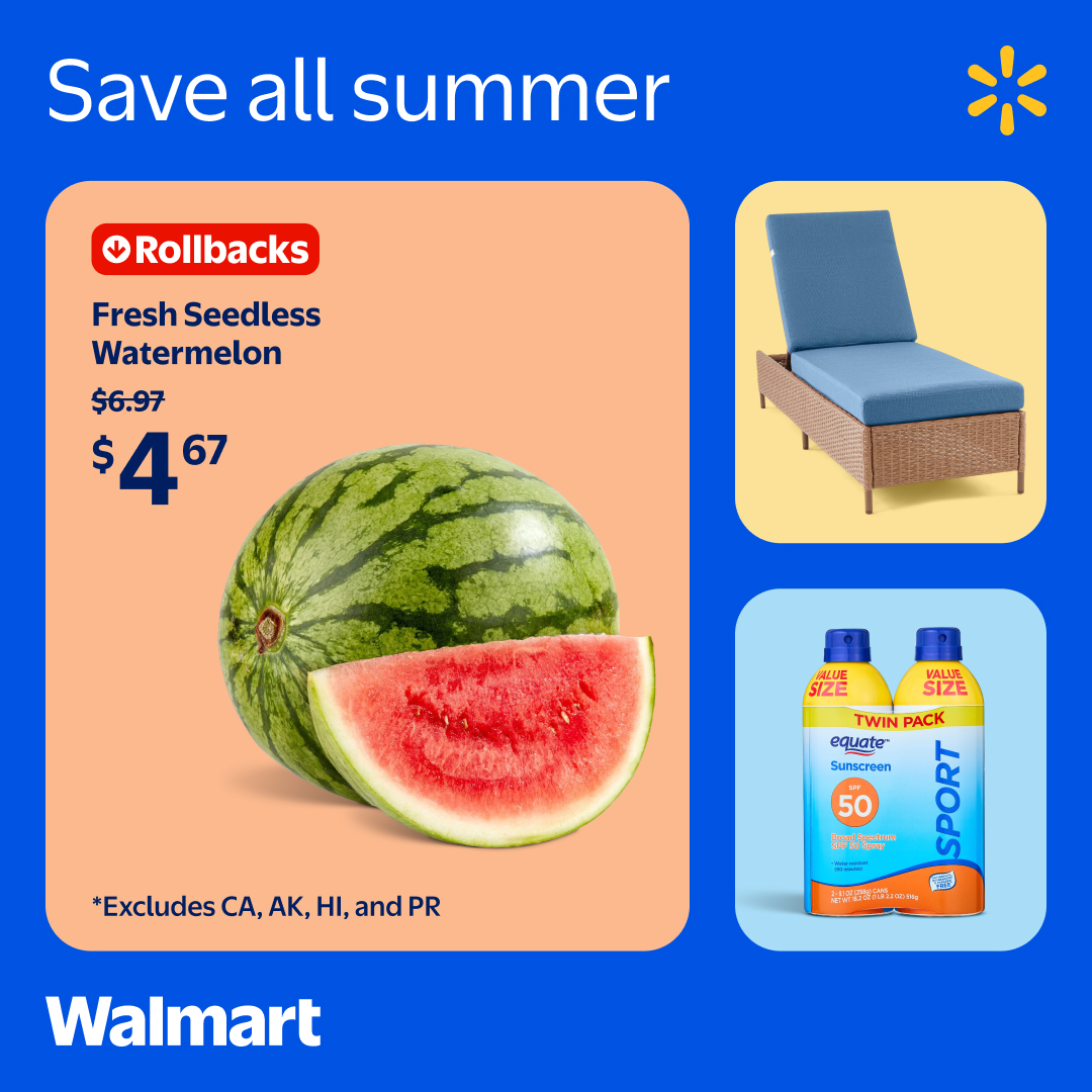 Art & Design Facebook ad example 12: Sunny savings