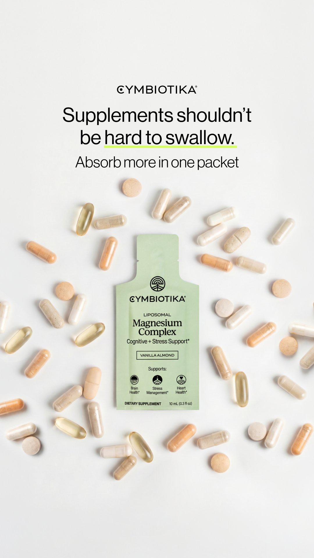 Supplements Facebook ad example 46: Try Liposomal Magnesium